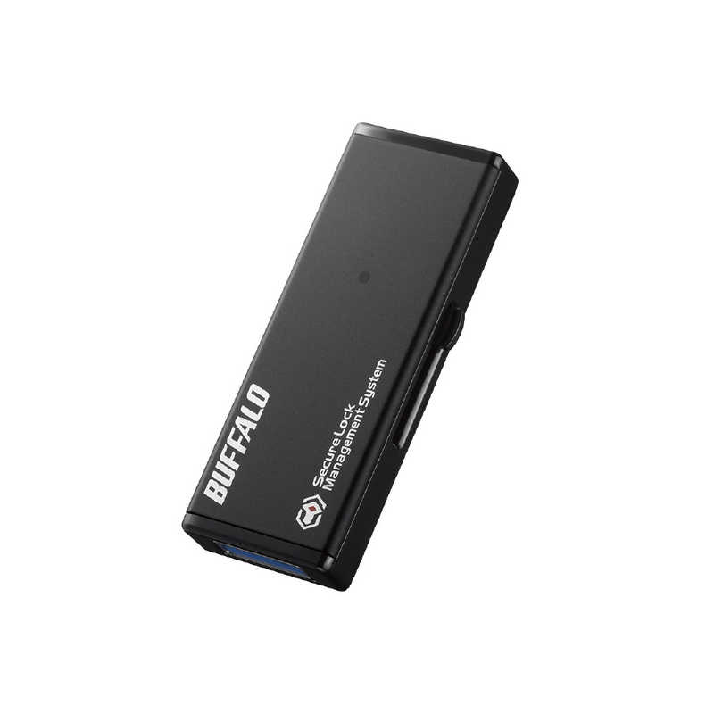 BUFFALO　USBメモリー 抗ウィルス抗菌 ハードウェア暗号化 [4GB/USB TypeA/USB3.2/スライド式]　RUF3-HSLVB4G