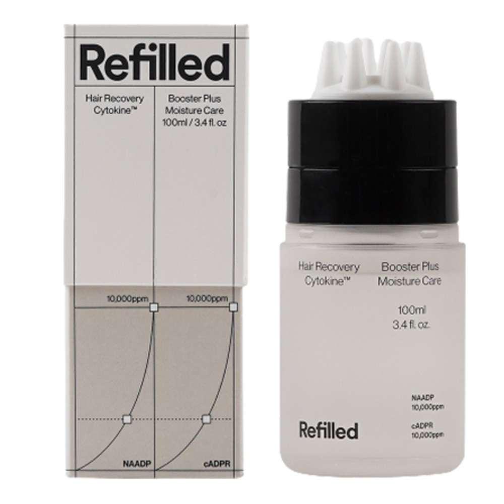 リフィールドサイトカイン脱毛症状緩和モイスチャーケアヘアトニックブースター100ml1個