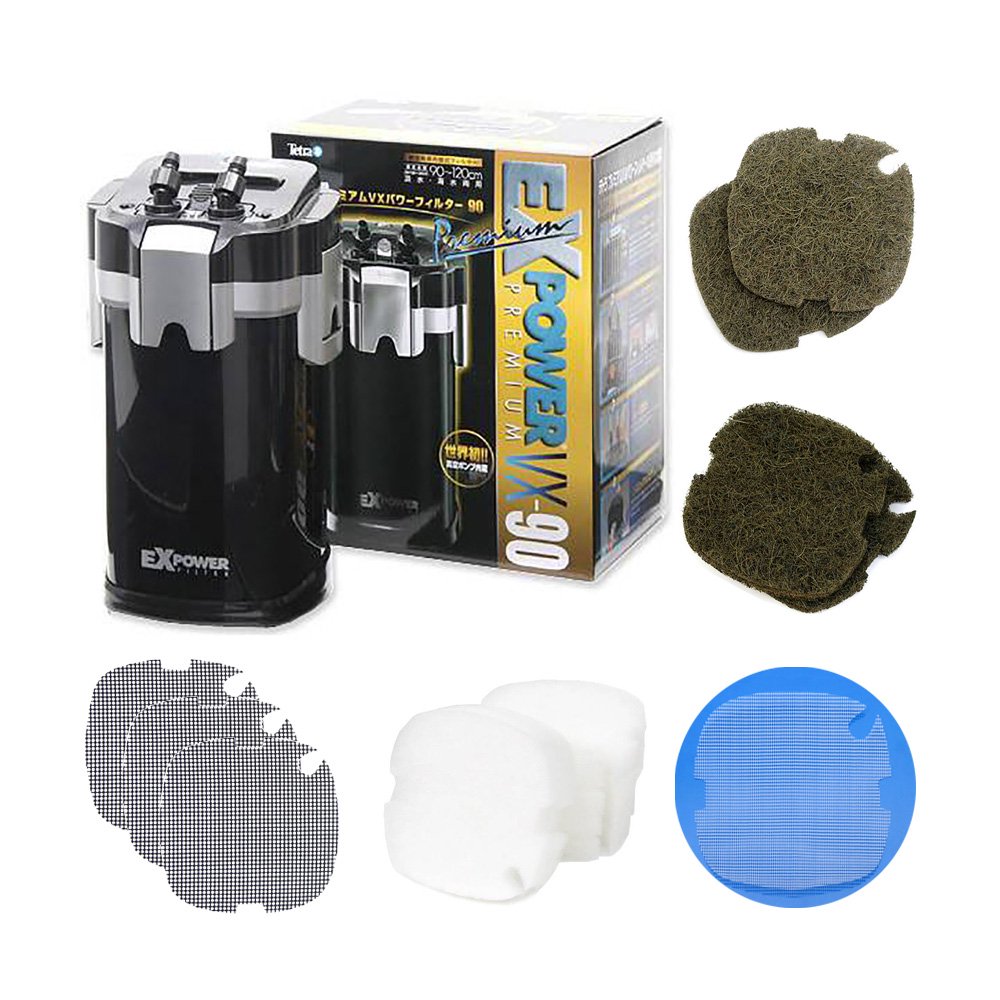 外部フィルター　テトラ　プレミアム　ＶＸパワーフィルター　ＰＶＸ－９０　交換用ろ材付き　水槽用外部フィルター　ＣＲＣ10―03―01―15―00 11,606円