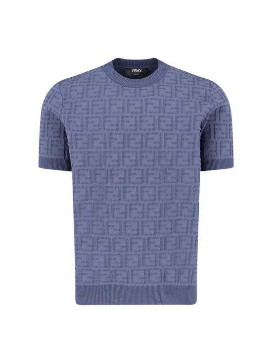 FENDI Men Sweater FZX051 AU7O F0GCT Blue