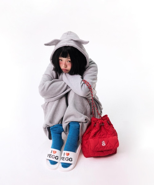 【YEGG】 Heart padding bag リュック 正規品