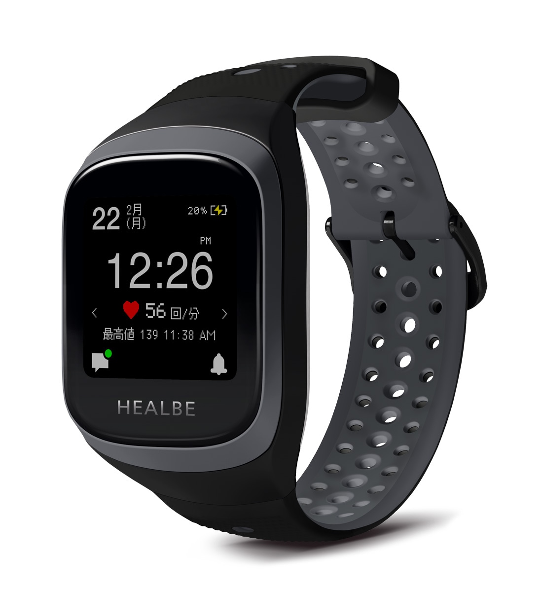 スマートウォッチ HEALBE GoBe3 Apple Watch好きの方に。