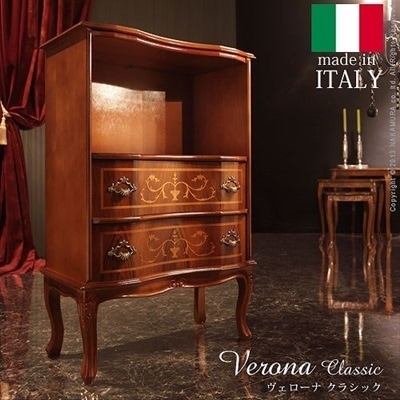 猫脚キャビネット イタリア直輸入家具 ヴェローナクラシック