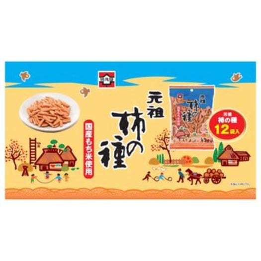 【倉庫直送】浪花屋 元祖柿の種135g x 12 packs x 2個セット 5,116円