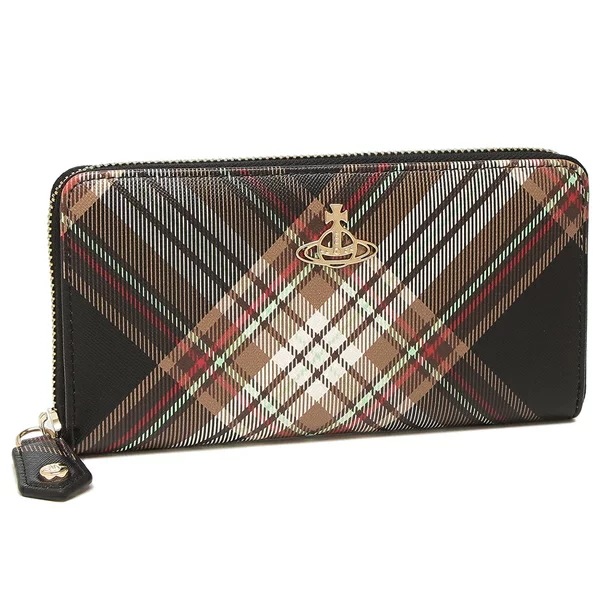 長財布 ダービー ブラウン ブラック レディース VIVIENNE WESTWOOD 51050023U S001K D101