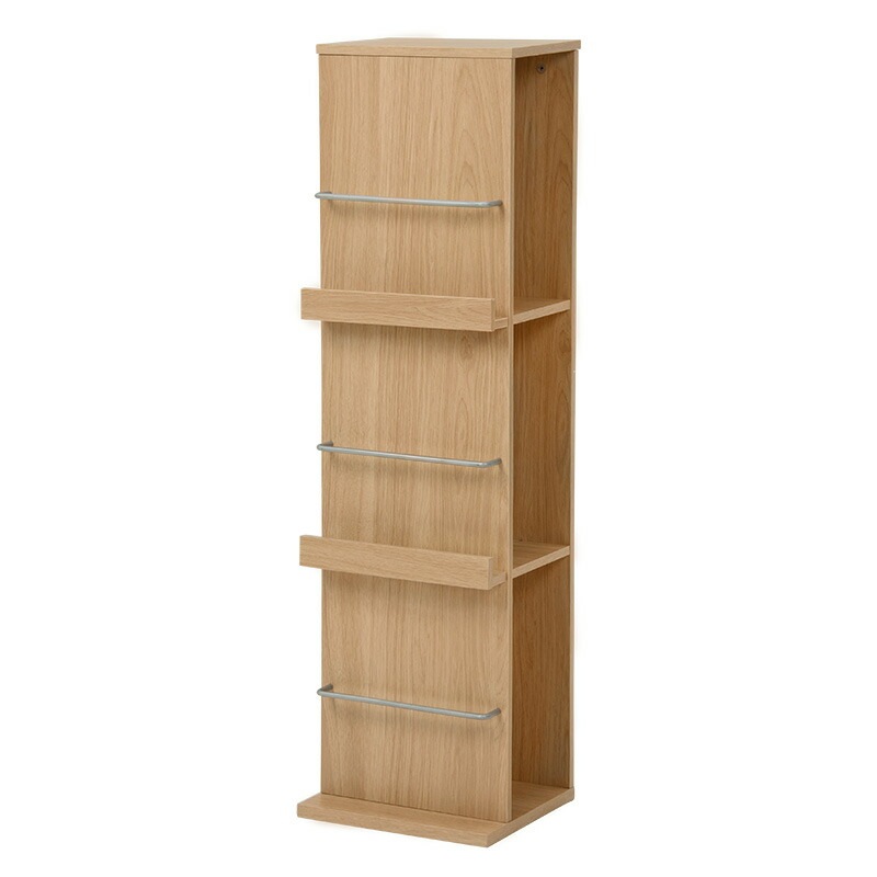 ブックスタンド（ナチュラル）　RBS-1027NA実用性とデザイン性を兼ねそろえたスリムなディスプレイスタンド