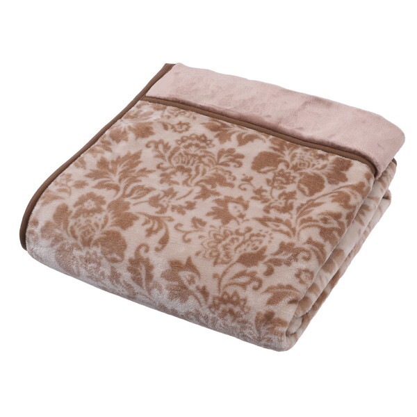 西川 備長炭特殊紡績糸使用 ホッとねる 速暖合わせ毛布 CP4552NS FQ04075500330 ブラウン(シングルサイズ)