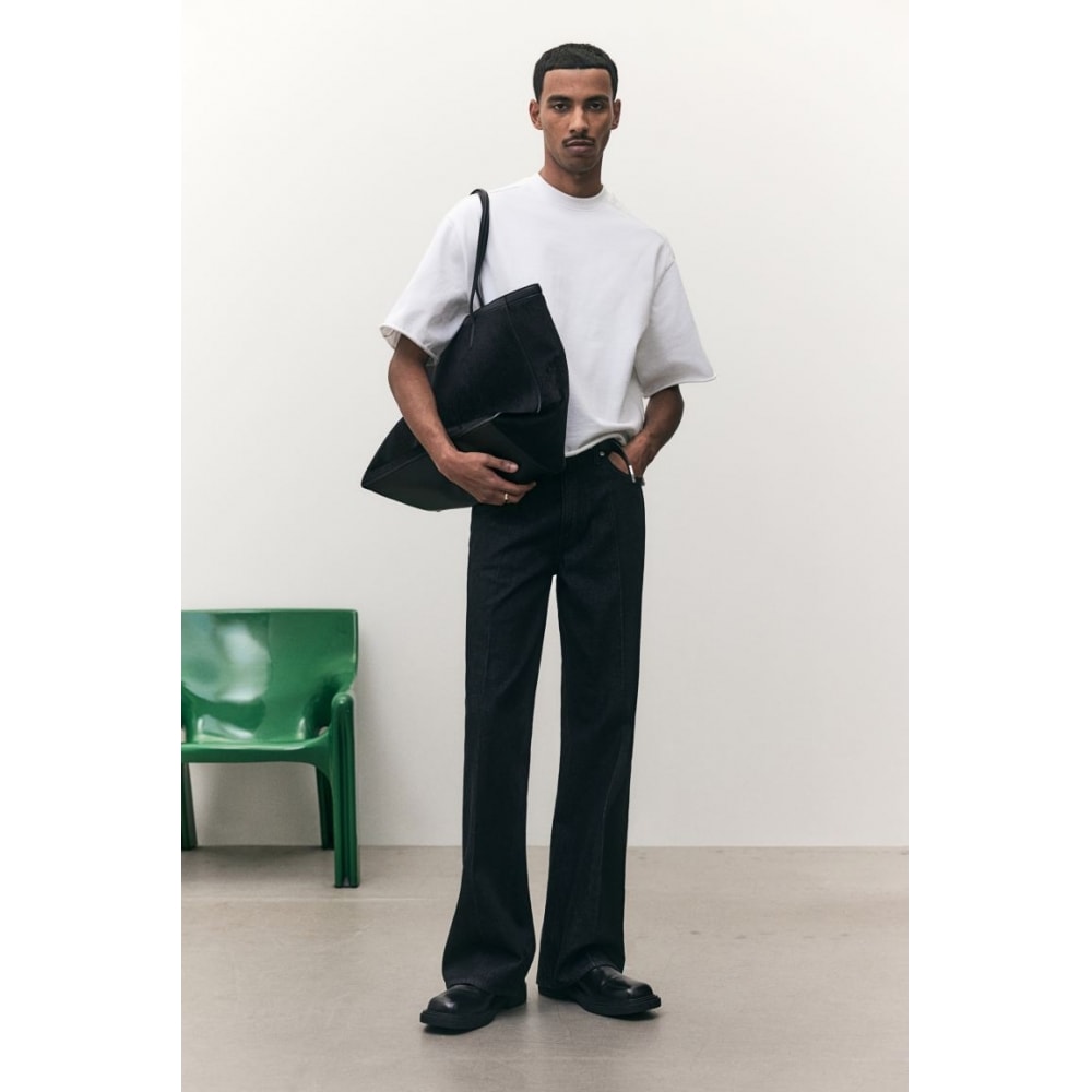 H&M オーバーサイズフィット T シャツホワイト