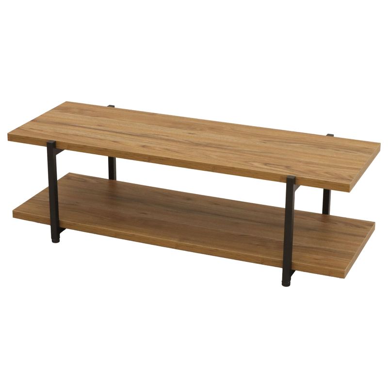 TV台 インダストリアル調 幅105x奥行40.3x高さ32cm ブラウン(木目) ATV-1040BR