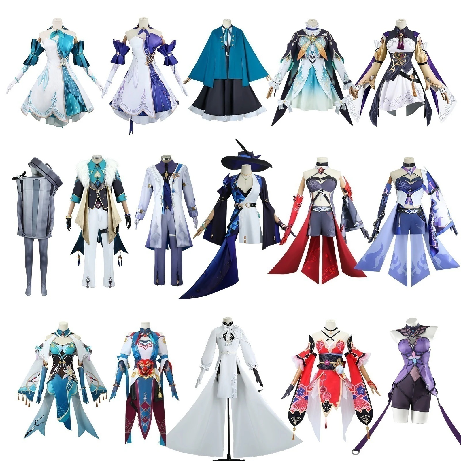 崩壊星穹鉄道cos服知更鳥日曜日流蛍素裳コスプレ衣装