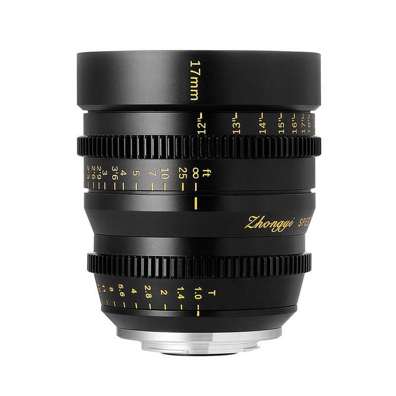 中一光学　カメラレンズ (マイクロフォーサーズ用) 　SPEEDMASTER CINEMA 17mm T1.0 MFT