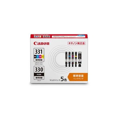 他サイト： キヤノン インクタンク BCI-331+BCI-330/5MP（5色パック） BCI3313305MPの商品画像