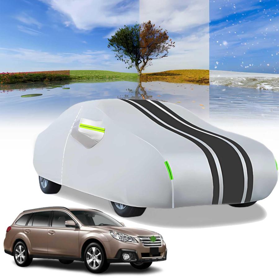 ボディカバー に適用 スバル レガシィアウトバック4代目 BR9/BRF/BRM型 2009年5月~2014年 専用 車 カバー カーカバー 複合綿 防雹 防塵 撥水剤 UVカットカ