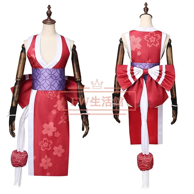 ストリートファイター6 StreetFighterVI 不知火 舞- Mai Shiranui コスプレ衣装 コスチューム 演出服 変装 仮装 ハロウィン イベント