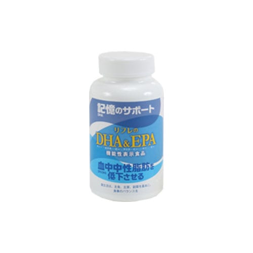 【3個セット】リフレ DHA＆EPA 186粒 機能性表示食品 DHA 脂肪酸 オイル EPA オメガ3 サプリメント 不飽和脂肪酸 日本製 国産 健康食品