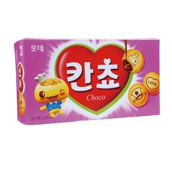 ロッテ カンチョ 単品(シンビオンパック) 54g x32