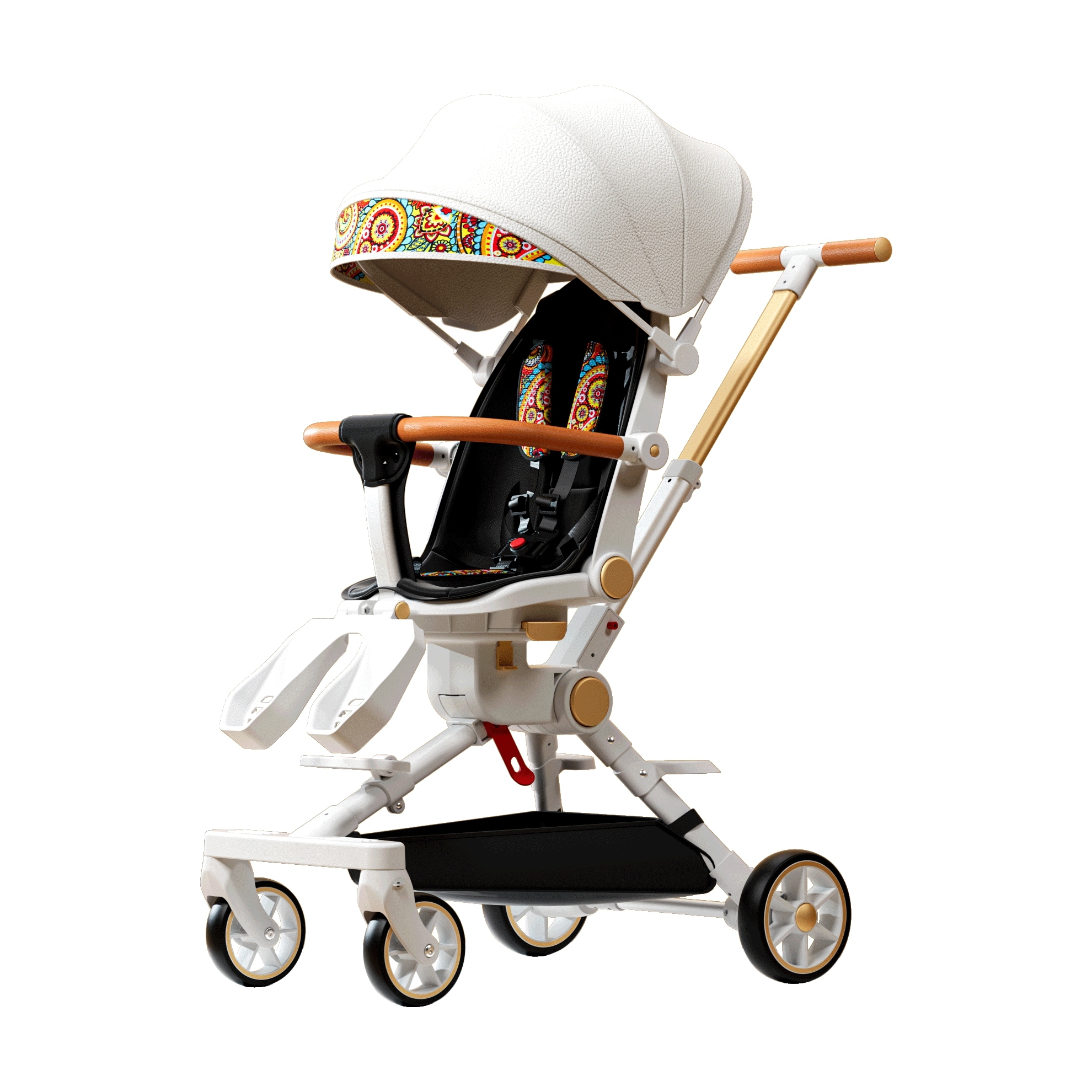 新作ベビーカー ベビー用品 出産祝い 組み立て簡単 折り畳み 軽量 乗り心地よい 子供用ベビーカー