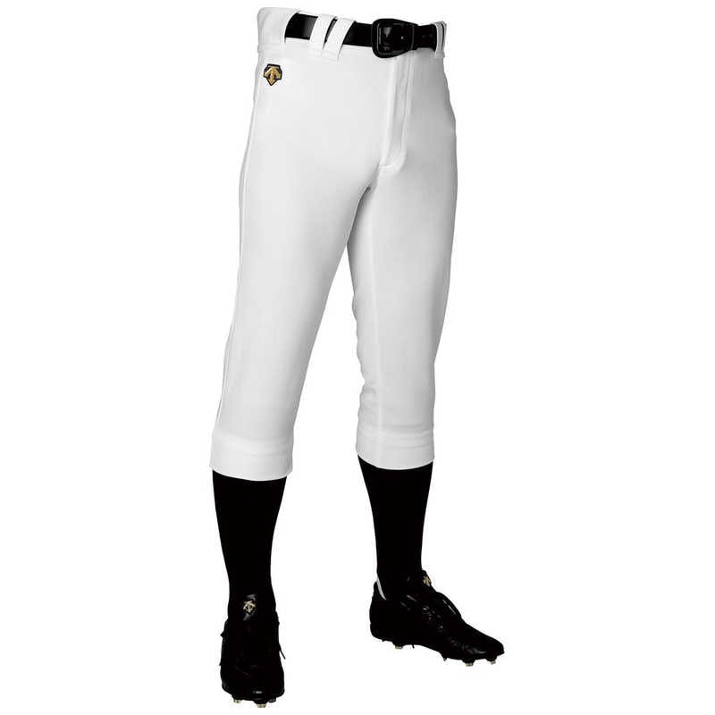 デサント　DESCENTE レギュラーパンツ ホワイト O DB5SHP10M 【返品交換不可】　DB5SHP10M_25SS