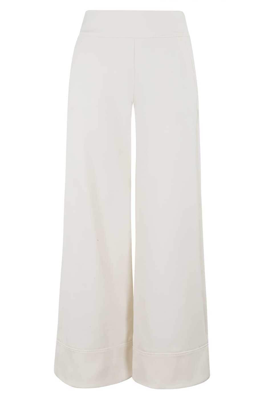 2511781048600096 001 BIANCO ホワイト 春夏2025 パンツ レディース ia