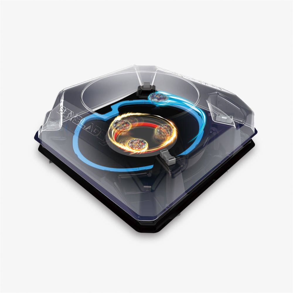 ベイブレードx bx-37ダブルエクストリームムービングセットベアスクラッチフライセットおもちゃ