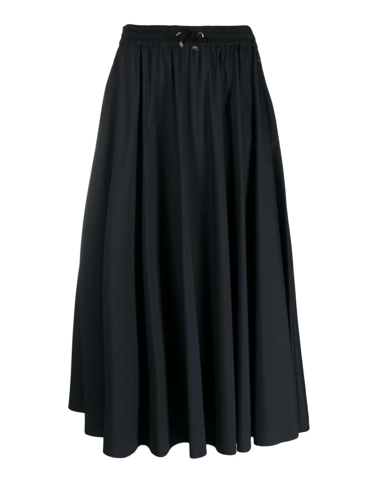 ヘルノ LIGHT NYLON STRETCH レディース フレアスカート ミディスカート REGULAR FIT NERO (ブラック) GN000007D 12431S 9300