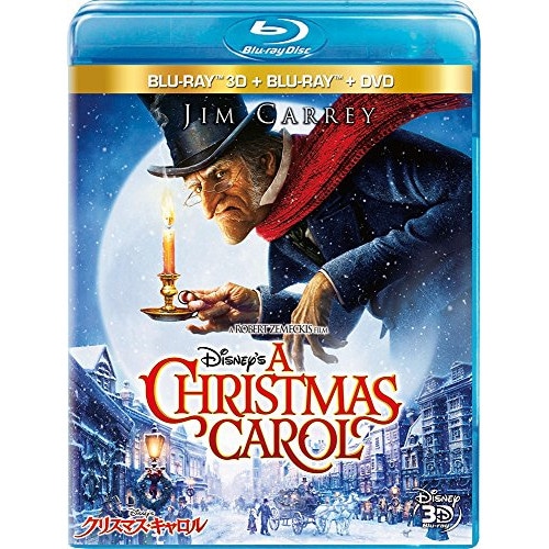 ジム・キャリー ／ クリスマス・キャロル 3Dセット ブルーレイ+DVDセット (Blu-ray) VWBS-1219