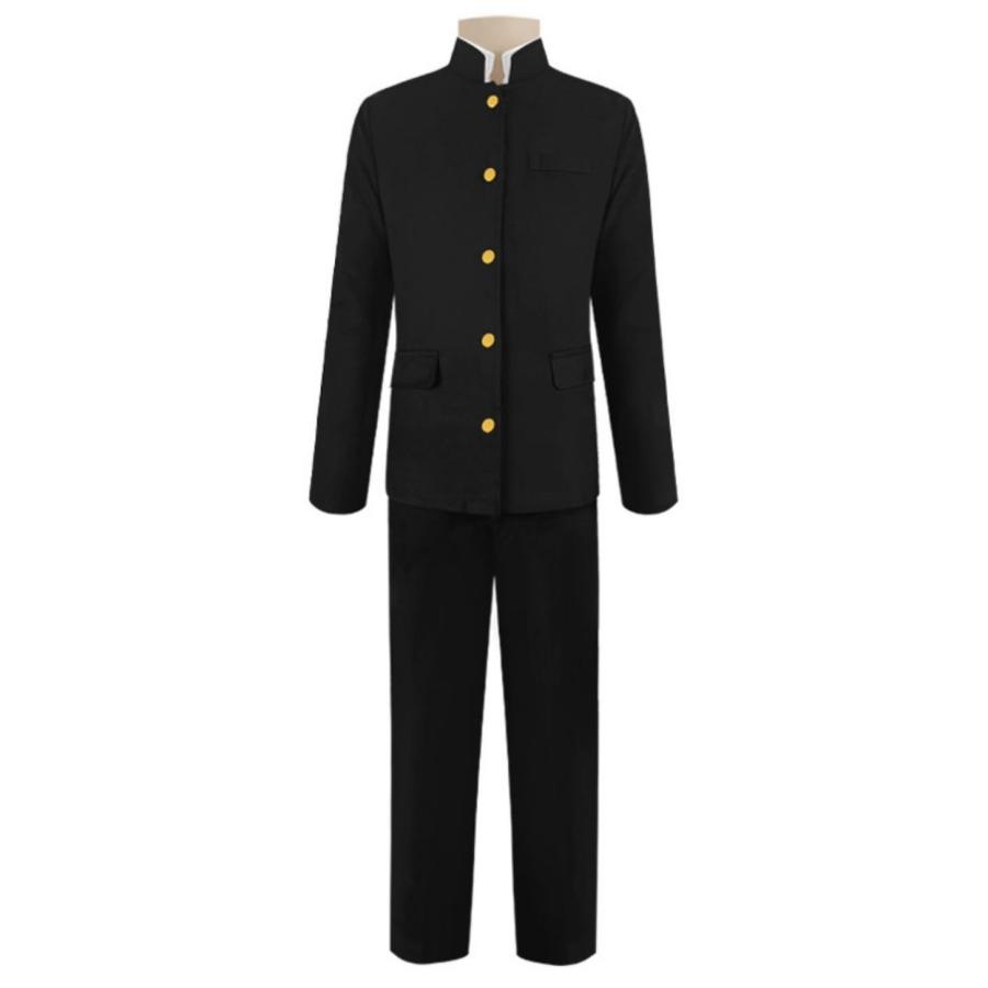 【人気SALE】SXXL サイズ 3点セット コスプレ衣装 コスチューム 学生服 男子 よしだひろふみ 吉田ヒロフミ 風 チェンソーマン