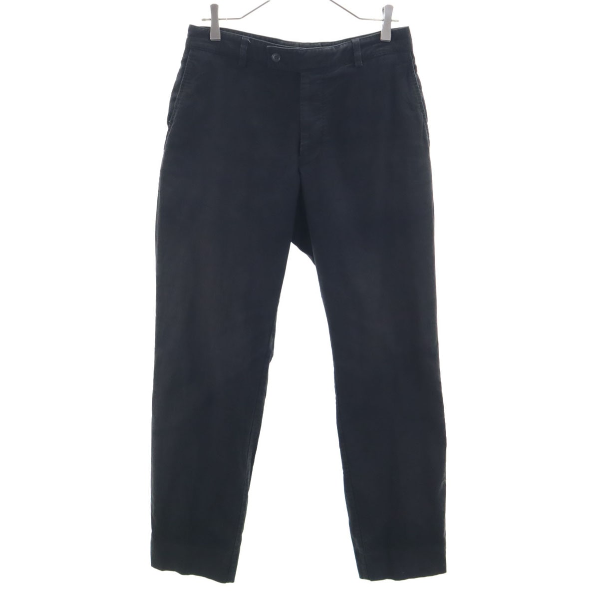 ロングパンツ 46 黒 メンズ 古着