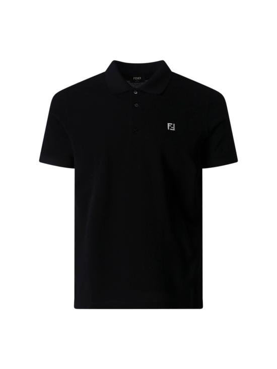 FENDI Men T-Shirts FY0985 AUA5 F0QA1 Black