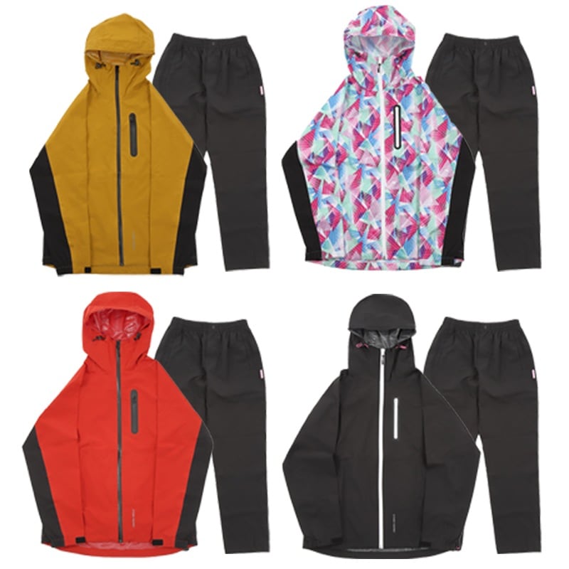 超軽量 ストレッチ レインウェア 上下セット カッパ レディース レインコート 耐水圧 透湿 10000mm 防水 スポーツ アウトドア トレッキング 収納袋付き ﾑﾚにくい 動きやすい