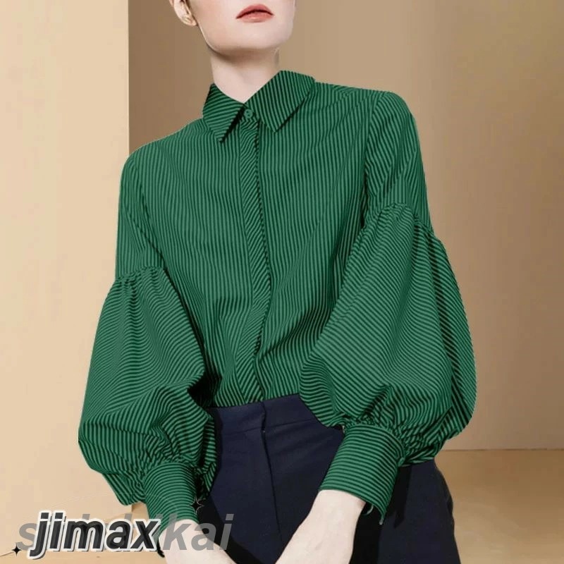 シンプル 長袖 ゆったり 大きいサイズ 白シャツ ブラウストップス 秋冬 春夏 レディース女性のデザインのゆったりとした長袖シャツ ホワイトデー