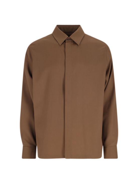 FENDI Men Shirts FS1329 AU60 F0QE1 Brown