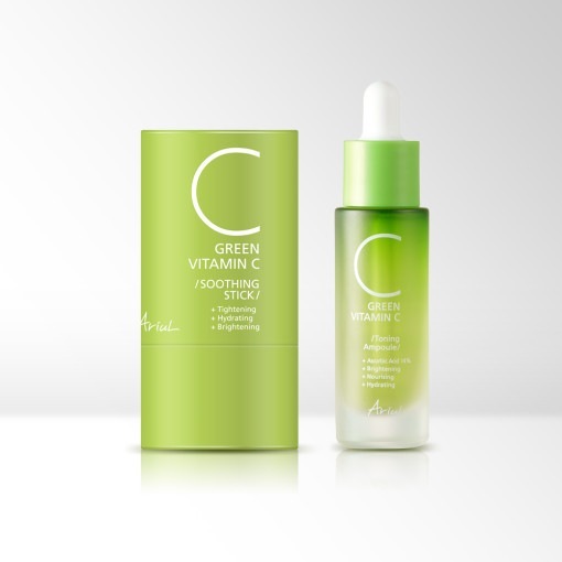 グリーンビタミンC トーニングアンプル+スージングスティック 2種セット