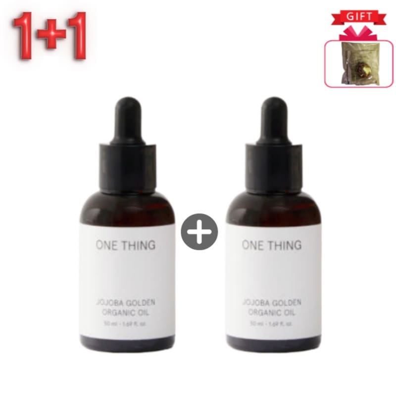 【1+1】 大容量 オーガニックホホバオイル 未精製・コールドプレス 50ml×2本 【オーガニック・100％ピュア・多機能ケア・敏感肌・ボディオイル・肌鎮静・マッサージオイル・ホホバ・低刺激】