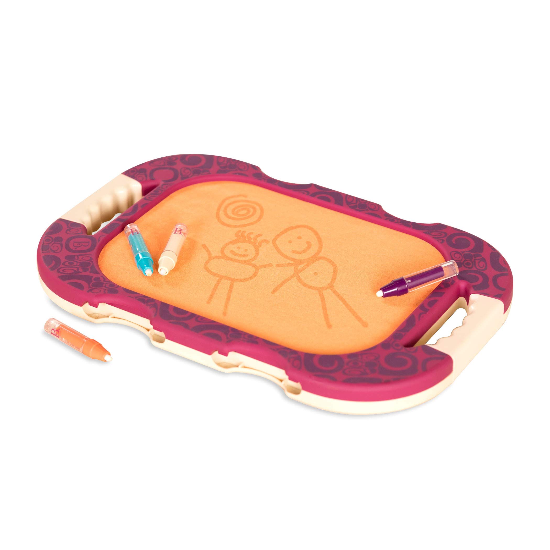 B. toys お絵描きボード お水でおえかき 水で描けるおえかきボード ペン4本入り 持ち運び簡単 ポータブル 知育玩具 創造力 1歳半 2歳 3歳 5,120円