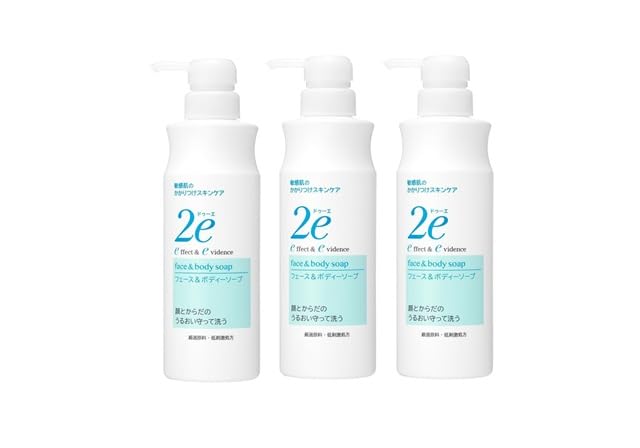 【セット販売】ドゥーエ 2e フェース&ボディーソープ 420mL×３個 4,844円