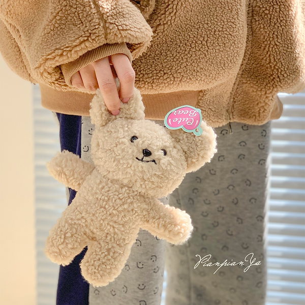 Qoo10] 同じインのと曲がった口のぬいぐるみクマキ