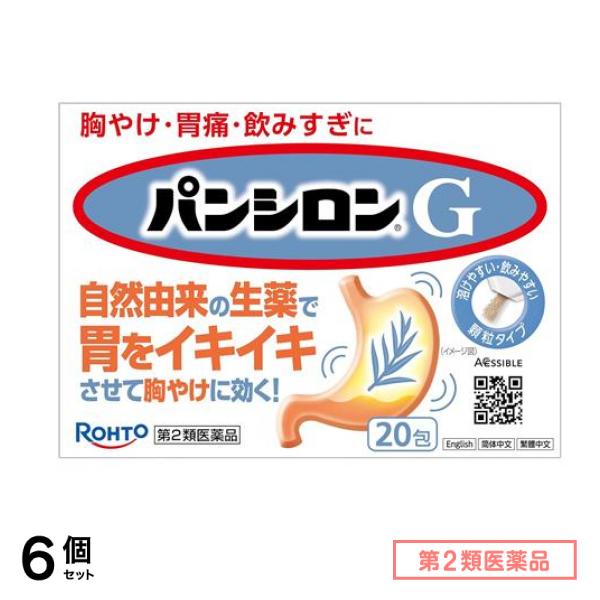 第２類医薬品 G 顆粒タイプ 20包 6個セット