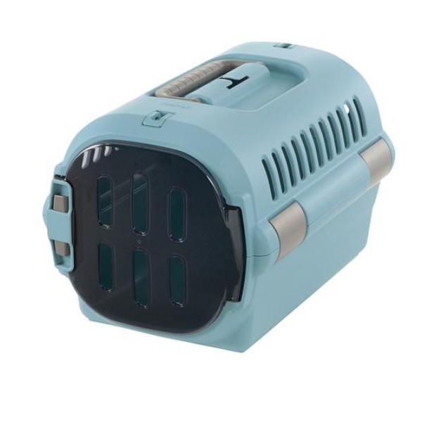 リッチェル キャンピングキャリーファイン(シングルドア) S 犬猫うさぎ用 1組入 (ブルー)
