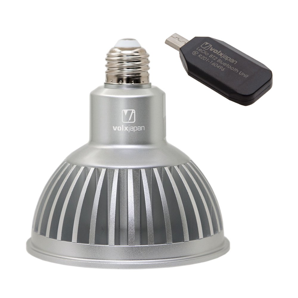 ボルクスジャパン　Ｇｒａｓｓｙ　ＬｅＤｉｏ　ＲＸ２０１　Ｓｕｎ／サン＋ＢＴ２／Ｂｌｕｅｔｏｏｔｈユニット　水槽　ライト　照明　ＣＲＣ10―15―10―90―10