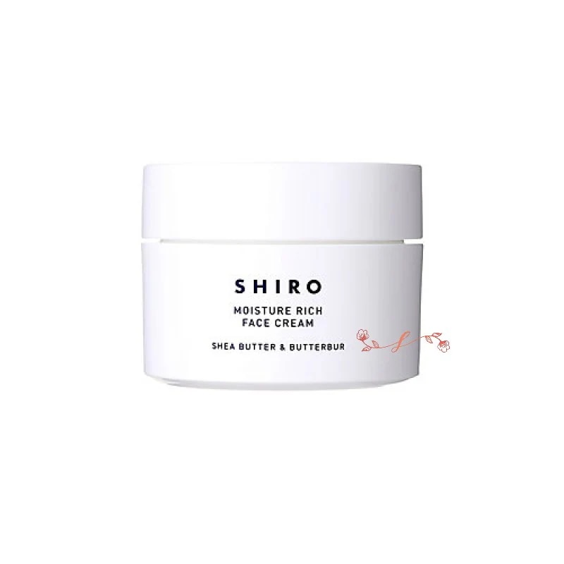 shi ro　シアバター＆ラワンぶき モイストリッチクリーム 45g 高保湿フェイスクリーム 正規品 しっかり保湿しながらやさしく守る敏感肌用クリーム