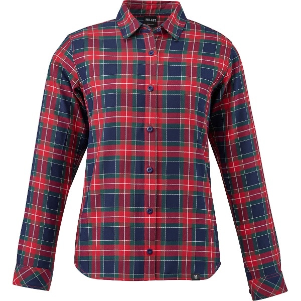 MILLET ミレー THERMO CHECK SHIRT LS W アウトドア 襟付きシャツウィメンズ MIV03148-N0335 レディース 長袖