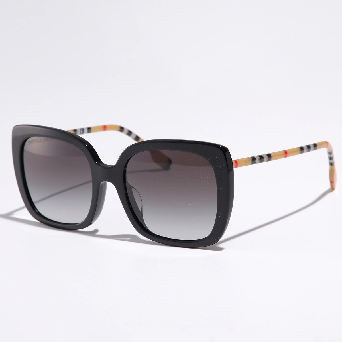 BURBERRY バーバリー サングラス B 4323-F レディース バタフライ型 セルフレーム バーバリーチェック フルリム アイウェア 3853/8G 【mega】