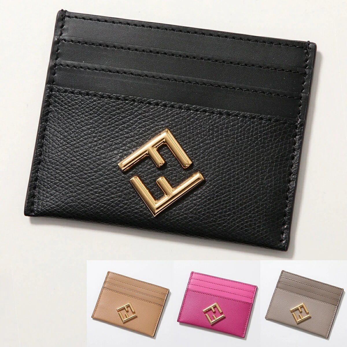 FENDI フェンディ カードケース FF Diamonds Card Case FFダイヤモンド 8M0445 ALV4 ALWA レディース 定期入れ パスケース ミニ財布 8M0445ALV4F 29,594円