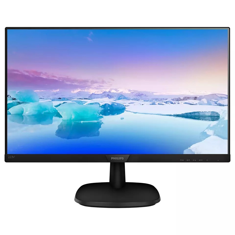 Philips（フィリップス） 液晶ディスプレイ(21.5型/IPS/FullHD 1920×1080/60Hz/5ms/HDMI1.4/DP1.2/D-Sub/VESA/5年保証)(ブラック) 2