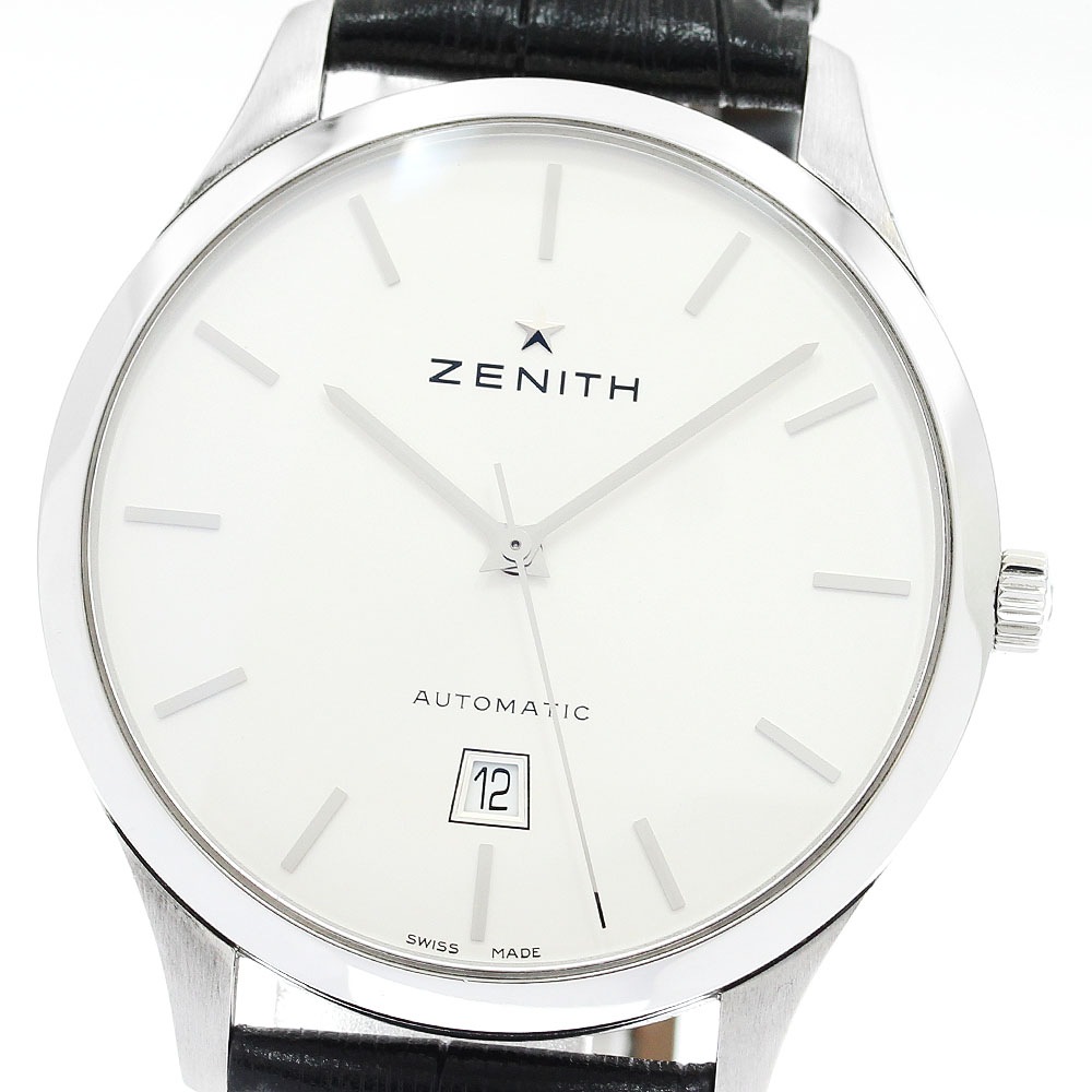 ゼニス ZENITH 03.2020.3001 キャプテン ポートロワイヤル デイト 自動巻き メンズ 良品 _897471【中古】