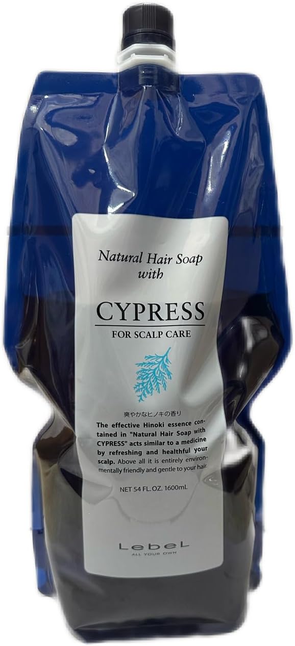 ルベル ナチュラル ヘアソープ ウィズ 1600ml CYd サイプレス レフィル