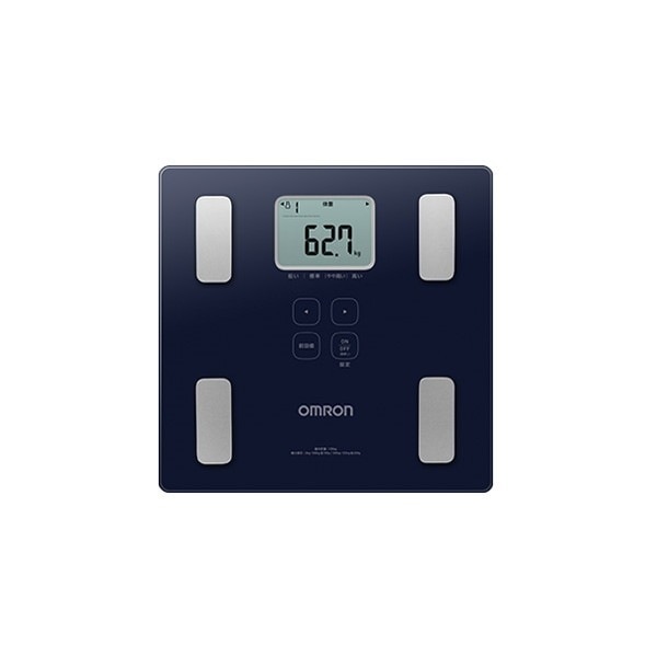 体重計 体組成計 HBF-236-JDB ダークブルー カラダスキャン