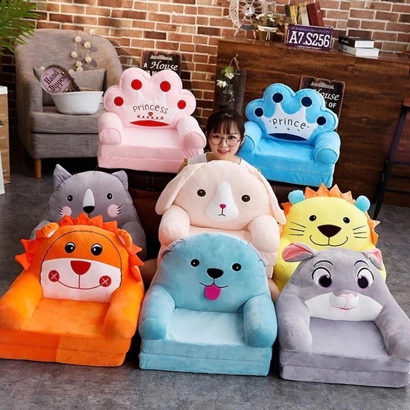 1つ買うと10つ無料ベビーソファ キッズソファーベッド 子供 ふわふわ 可愛い 子供椅子 キッズチェア 動物 可愛い ソファー 女の子 男の子 2way 二段 三段