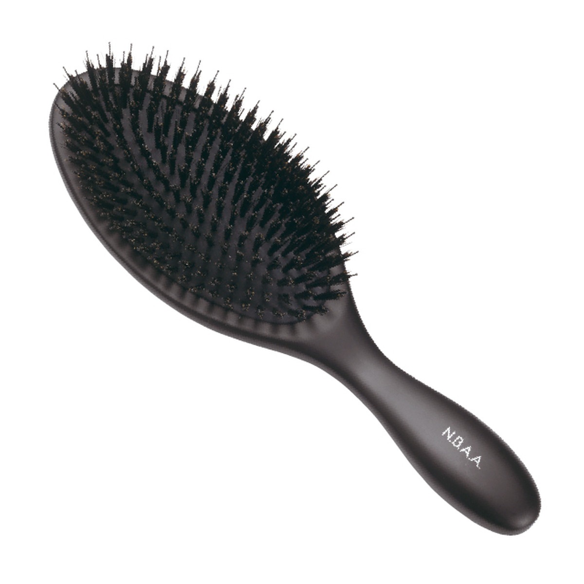 N.B.A.A. ブロークッションブラシ ナチュラルウッド 大 ブラック NB-BC5